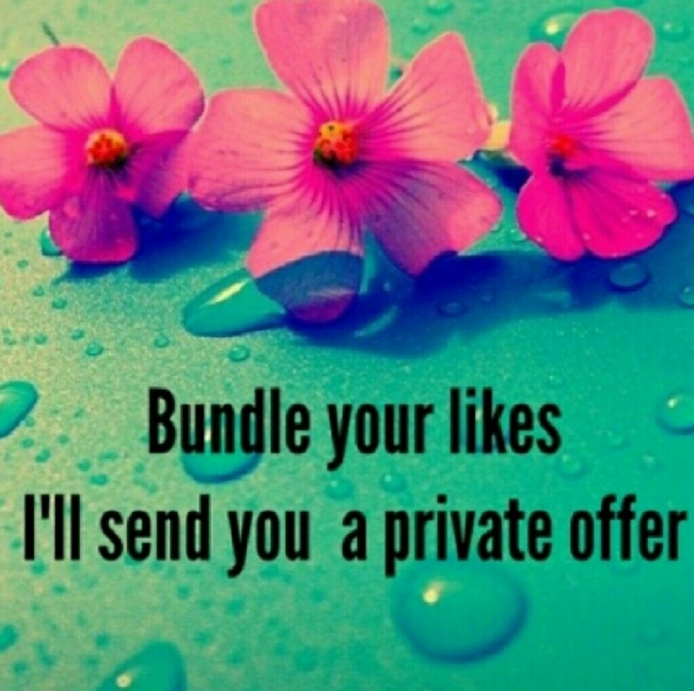 Like two or more items?? Add to a "bundle"